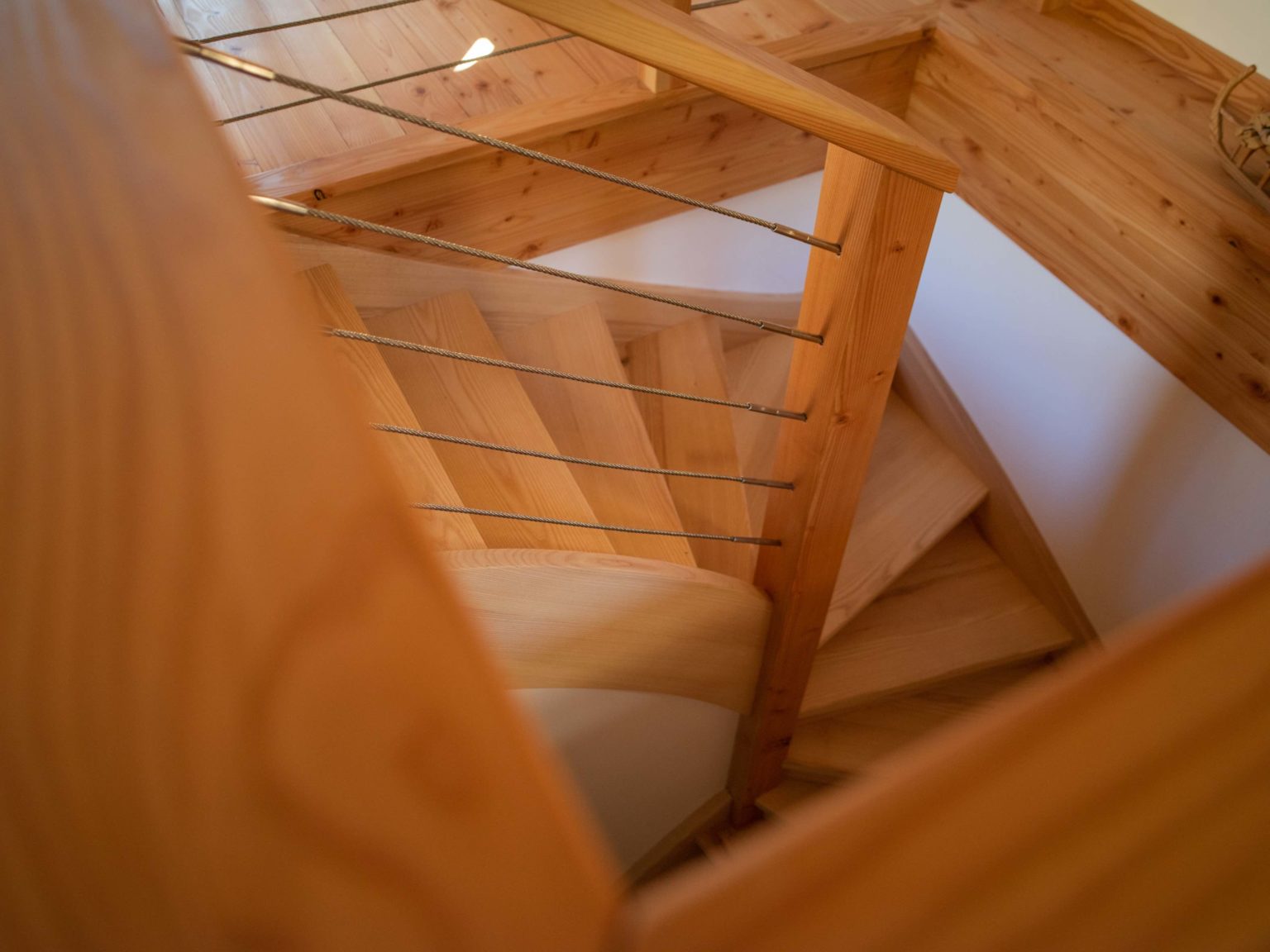 Construction d'un gîte en bois massif (Alsace) - Atelier Lignum